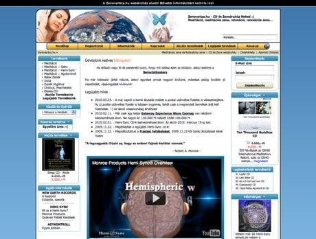 Zenevarázs.hu Webáruház ~ Surbma referencia honlap